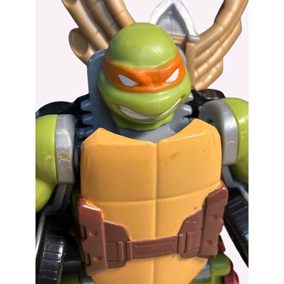 Teenage Mutant Ninja Turtles Twist-n-Mutate Michaelangelo Patrol Buggy Racer - Picture 12 of 16